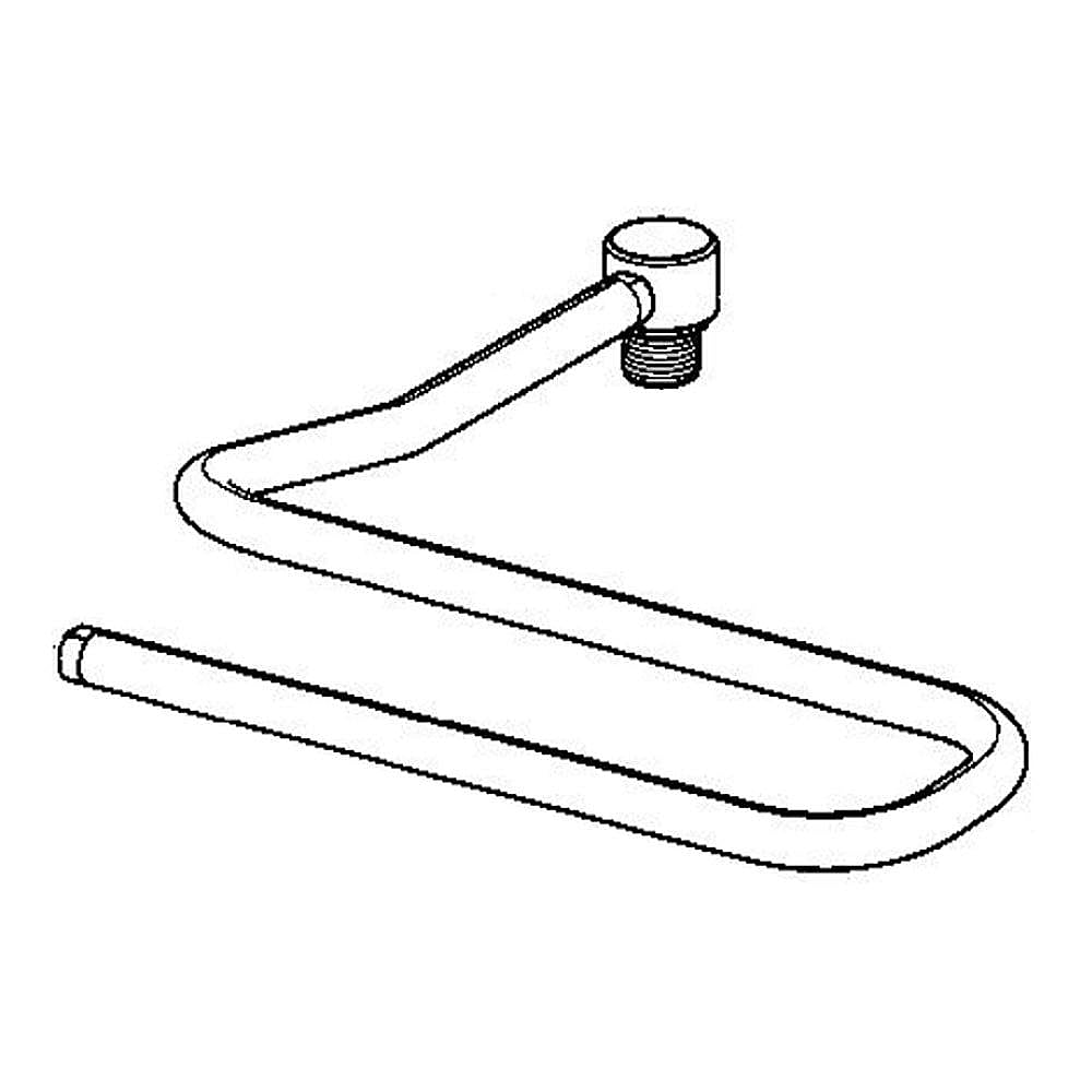 Part #08491070, Miele Cooktop Burner Manifold