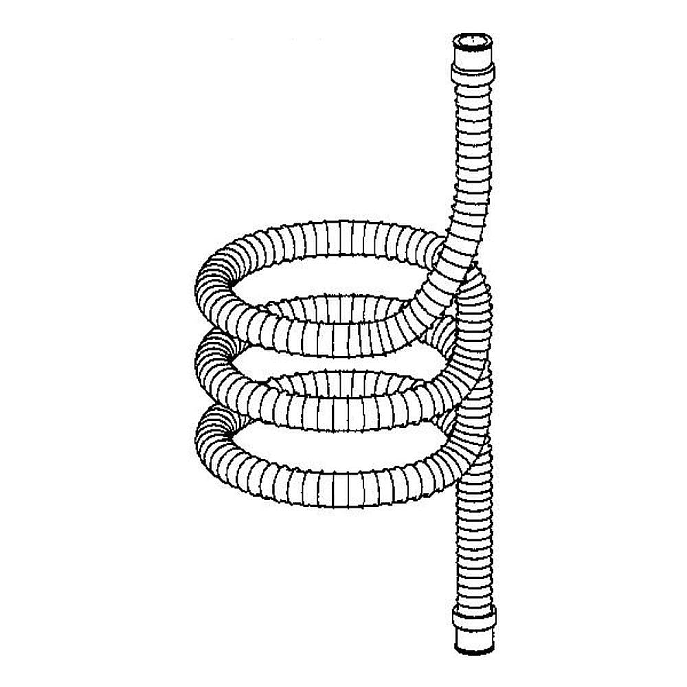 Part #1473435, Miele Dishwasher Drain Hose