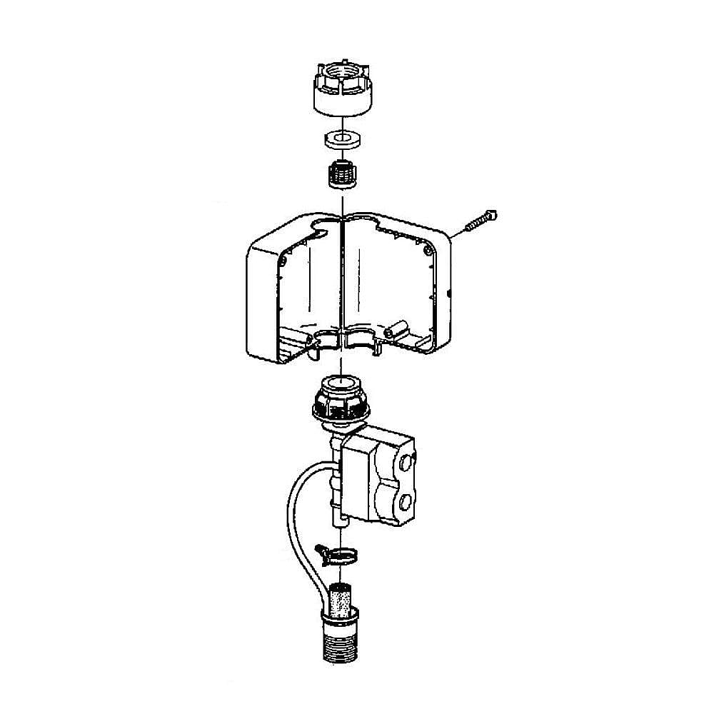 Part #5269011, Miele Dishwasher Water Inlet Valve
