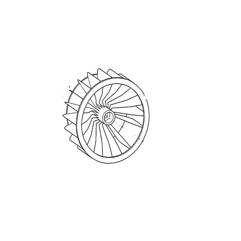 Part #5608563, Miele Dryer Blower Wheel