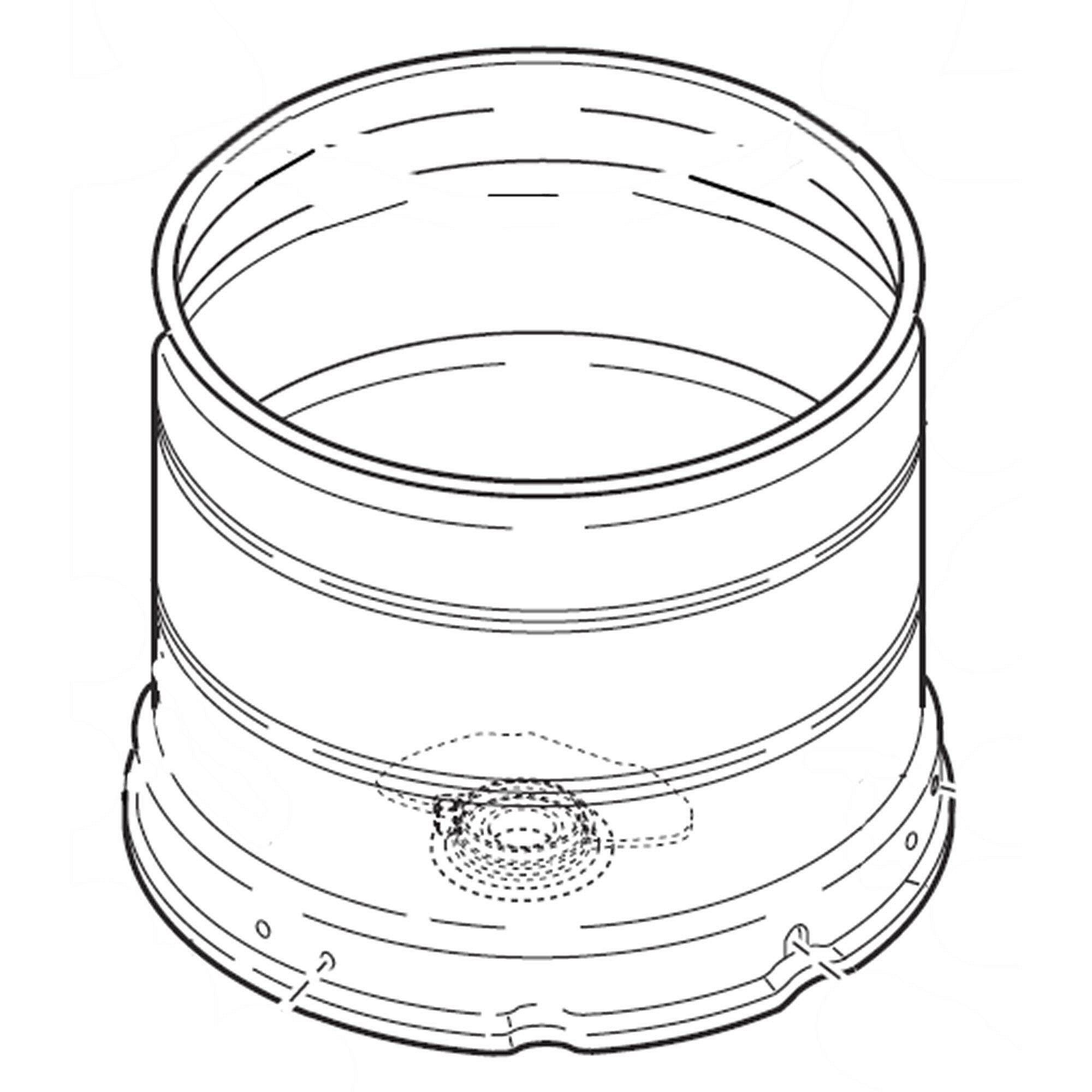 Part #203603P, Outer Tub Assembly