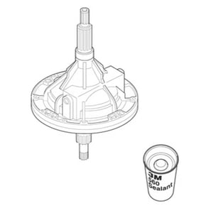 Transmission Assy; Includes Item 2 And Hub And Lip Seal Kit; Lip Seal Models Only 203768