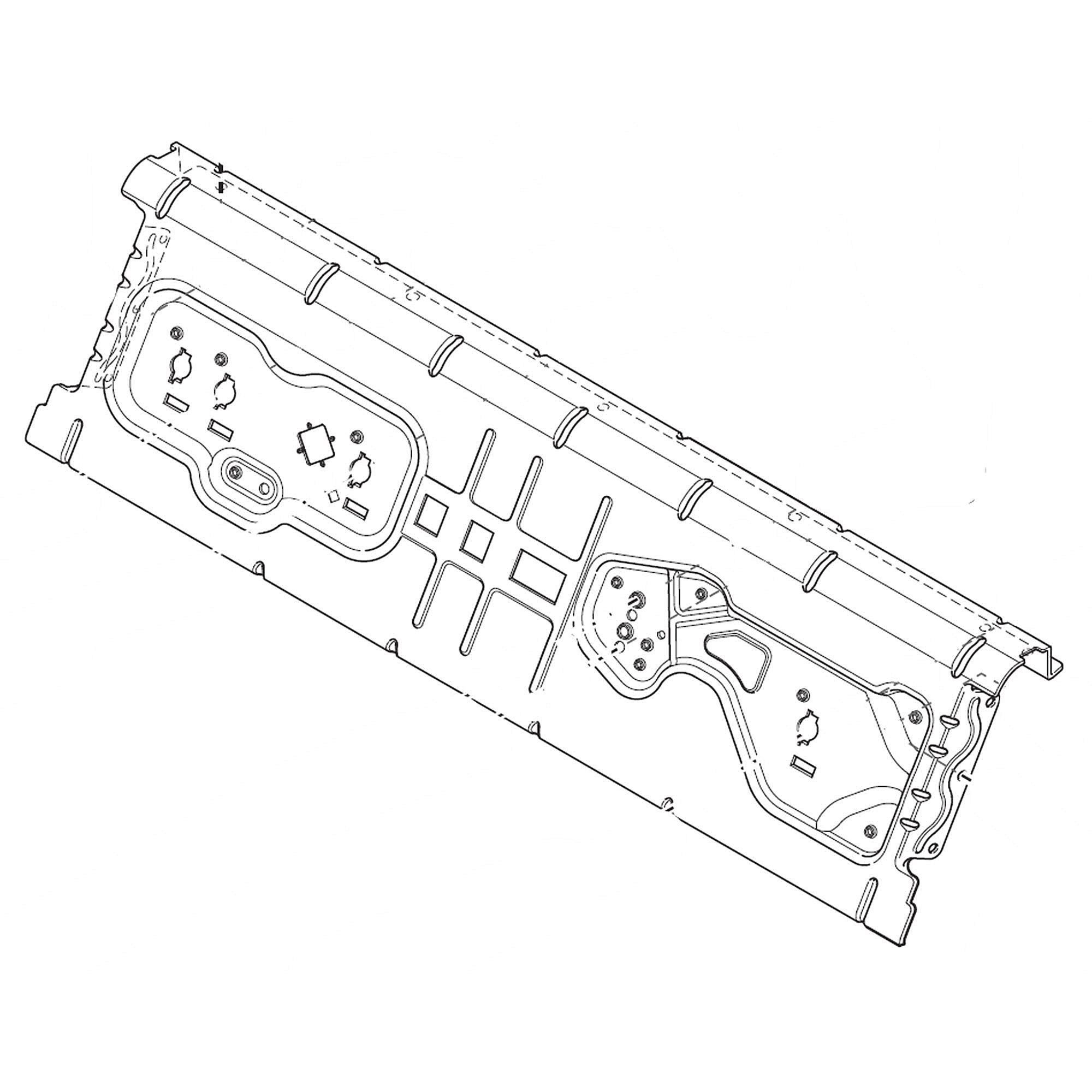 Speed Queen Part #203840, Control Support Panel