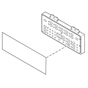 Control Assembly (includes Item 6)(model Awne9rsn115tw01) 204074P