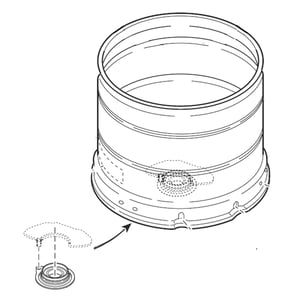 Outer Tub Kit (includes Item 10 Installed) 204383