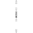 Speed Queen Shock Assembly (must Replace All Four) for Speed Queen AFNE9RSP115TW01 - Part 803777P
