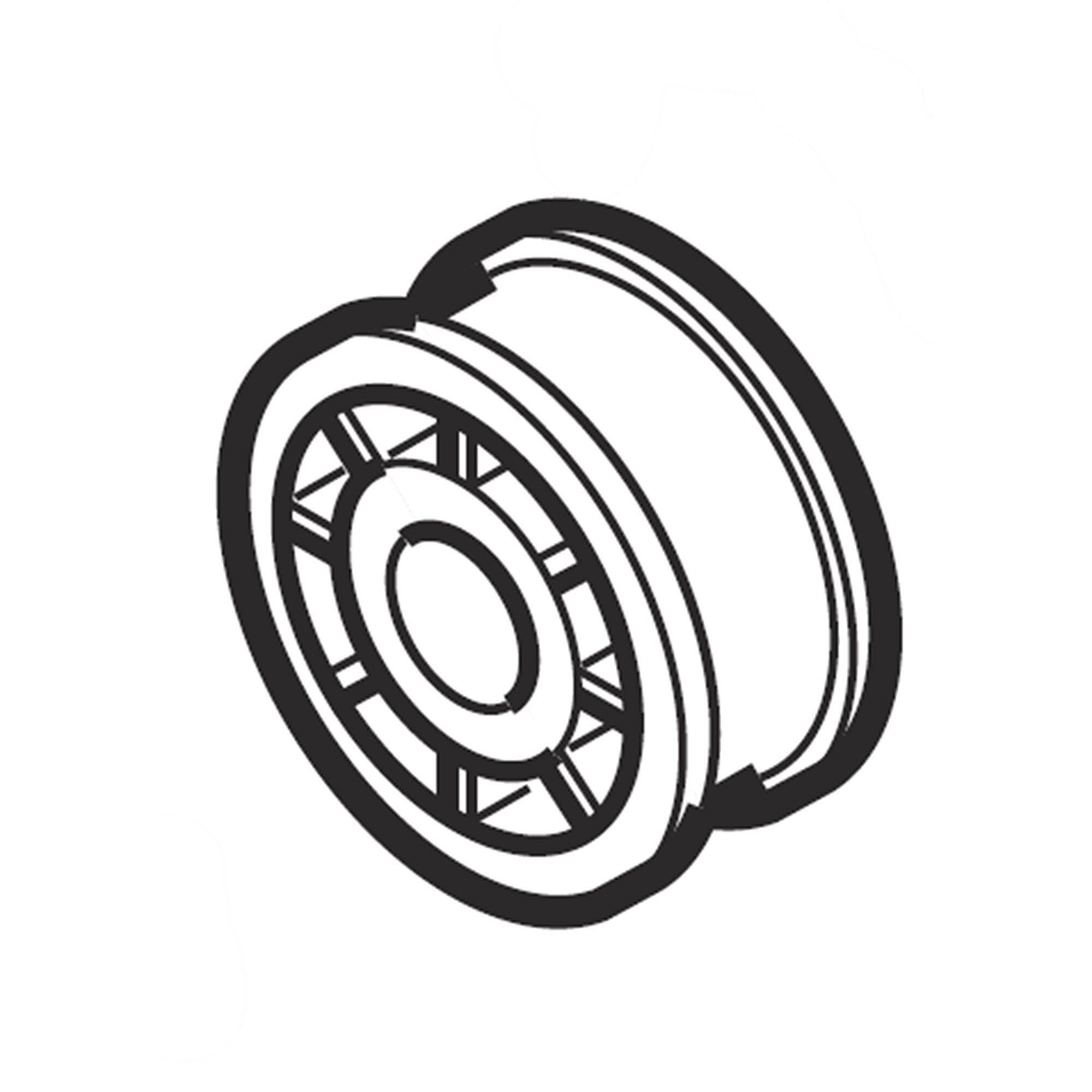 Part #d510142P, Idler Wheel And Bearing Assembly