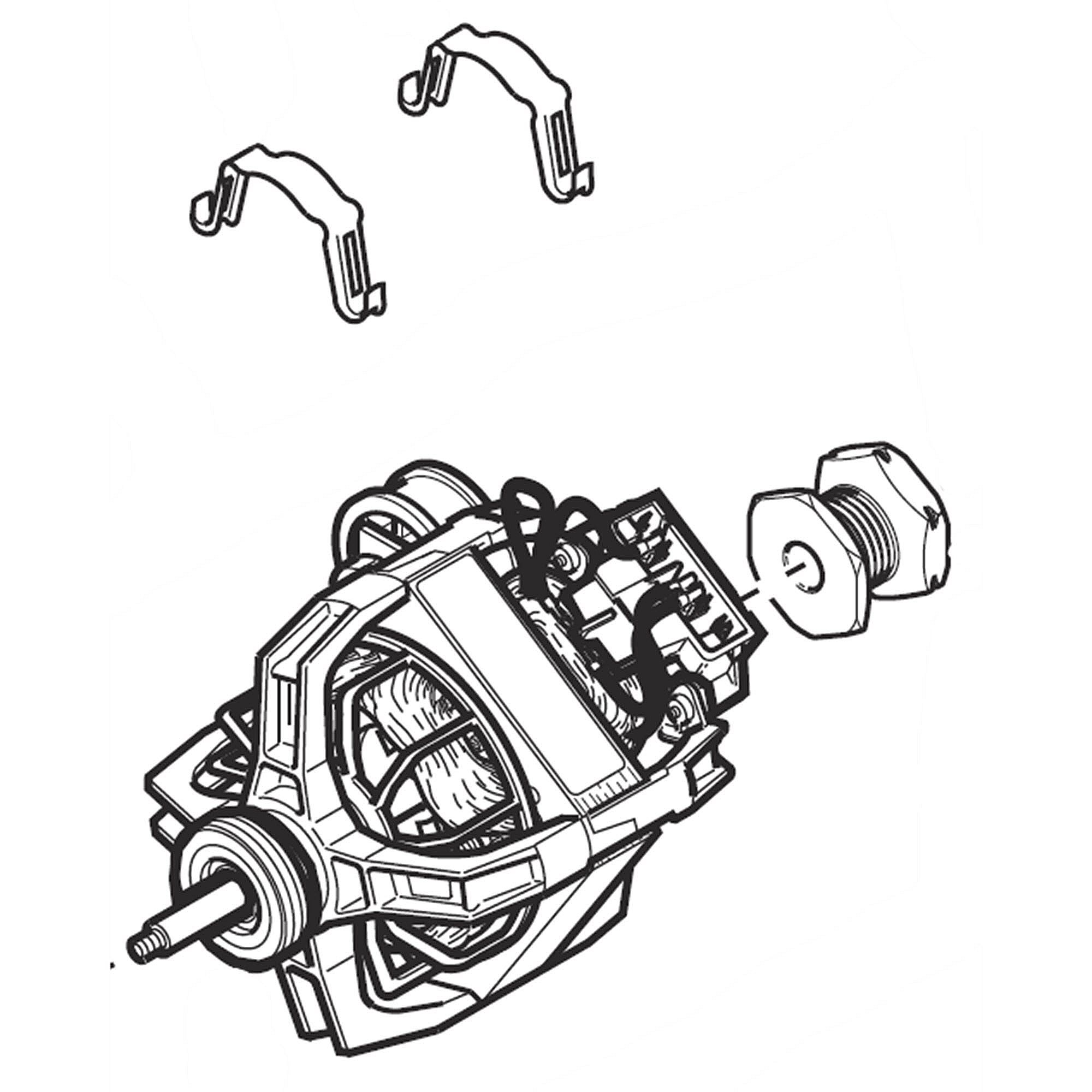 Part #d511629P, Dryer Drive Motor (Replaces 511629P)