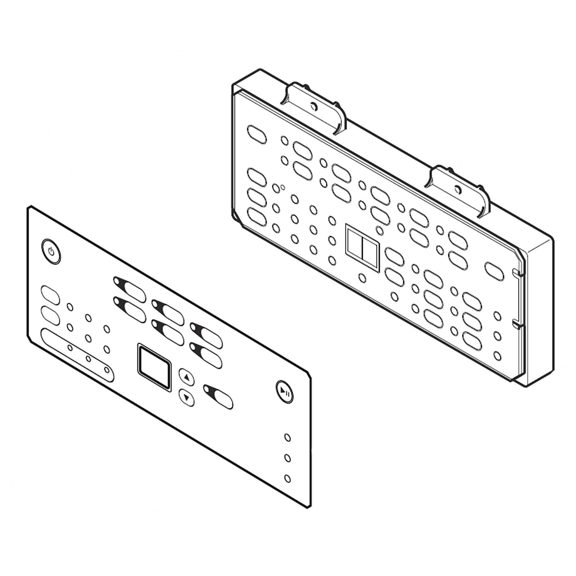 Part #d515503P, Control Assembly (Includes Item 9)