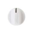 Dryer Control Knob (white) for GE DSXH43EA1WW - Part WE01X10083