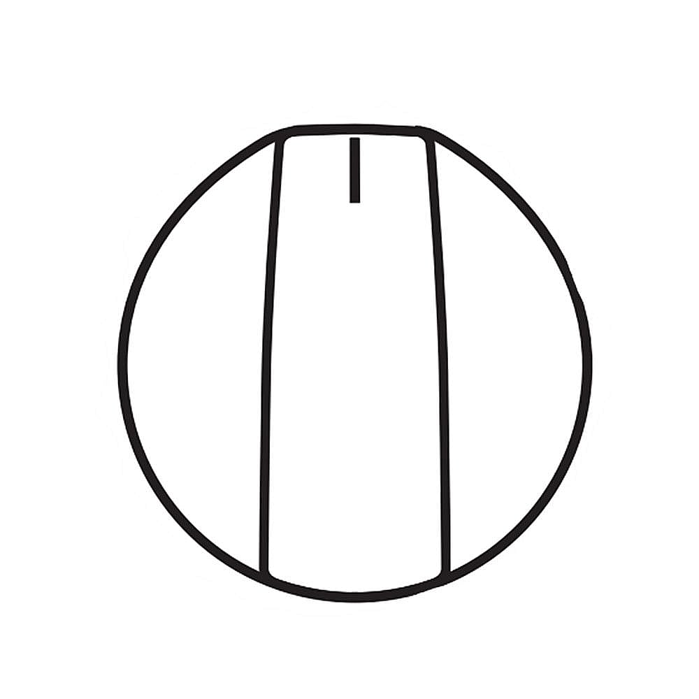 Part #we01X30638, Laundry Center Control Knob (Replaces We01X24776)