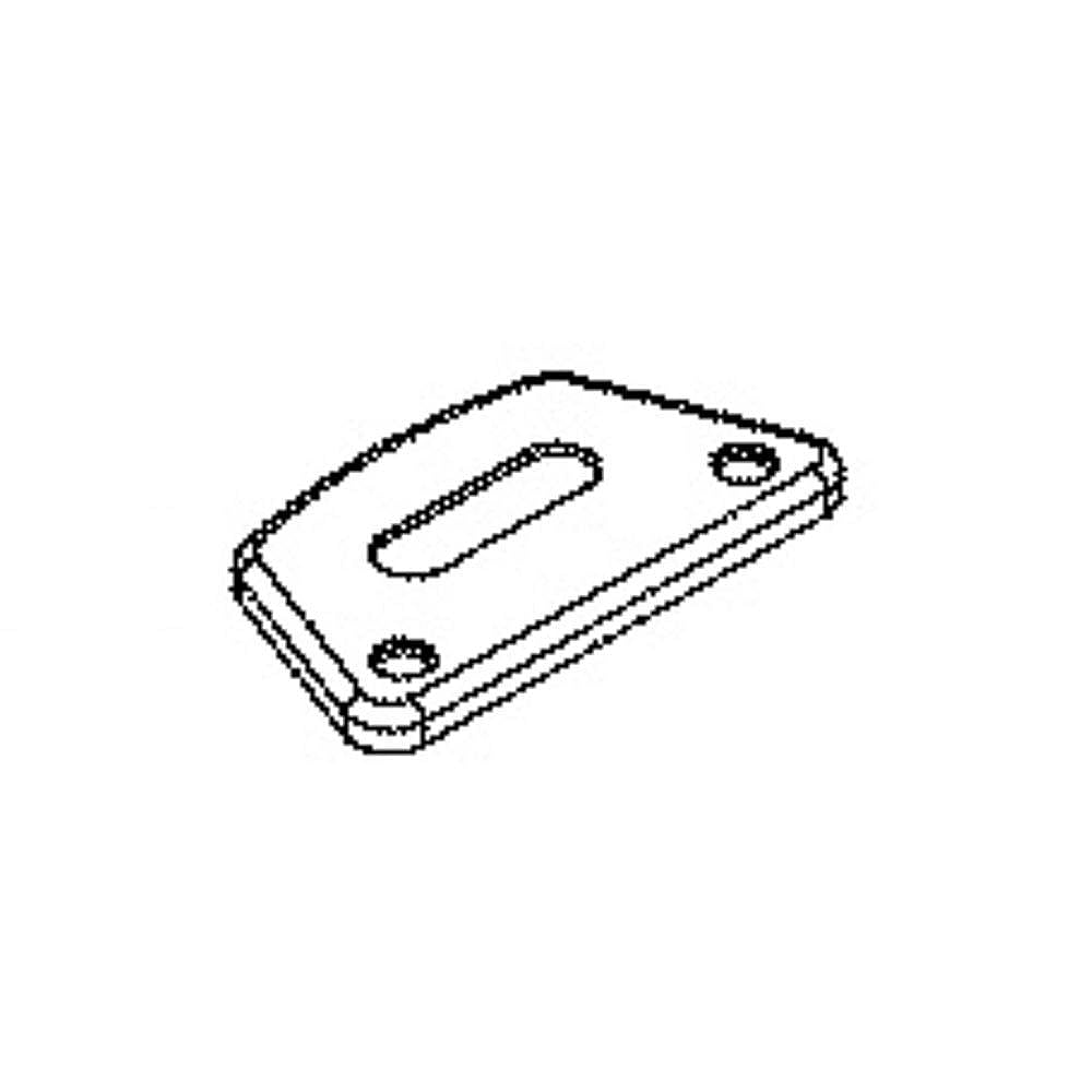 GE Part #we01X27311, Motor Bracke | 8.00 x 7.50 x 0.20