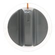 Dryer Knob Base Assembly for GE GTX52EASP0WB - Part WE01X31001