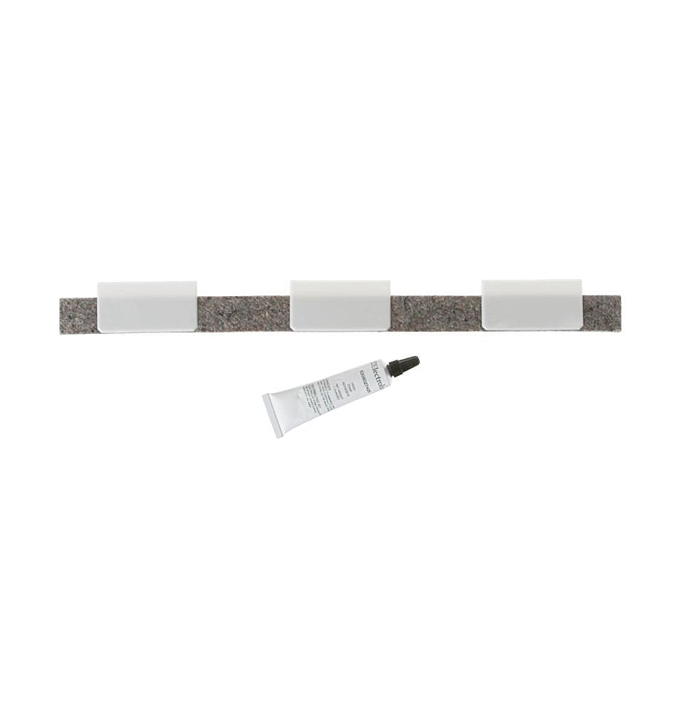 Part #we03X10001, Dryer Drum Front Glide Kit (Replaces We03X0073, We3X73) / 19.00 x 10.00 x 0.60