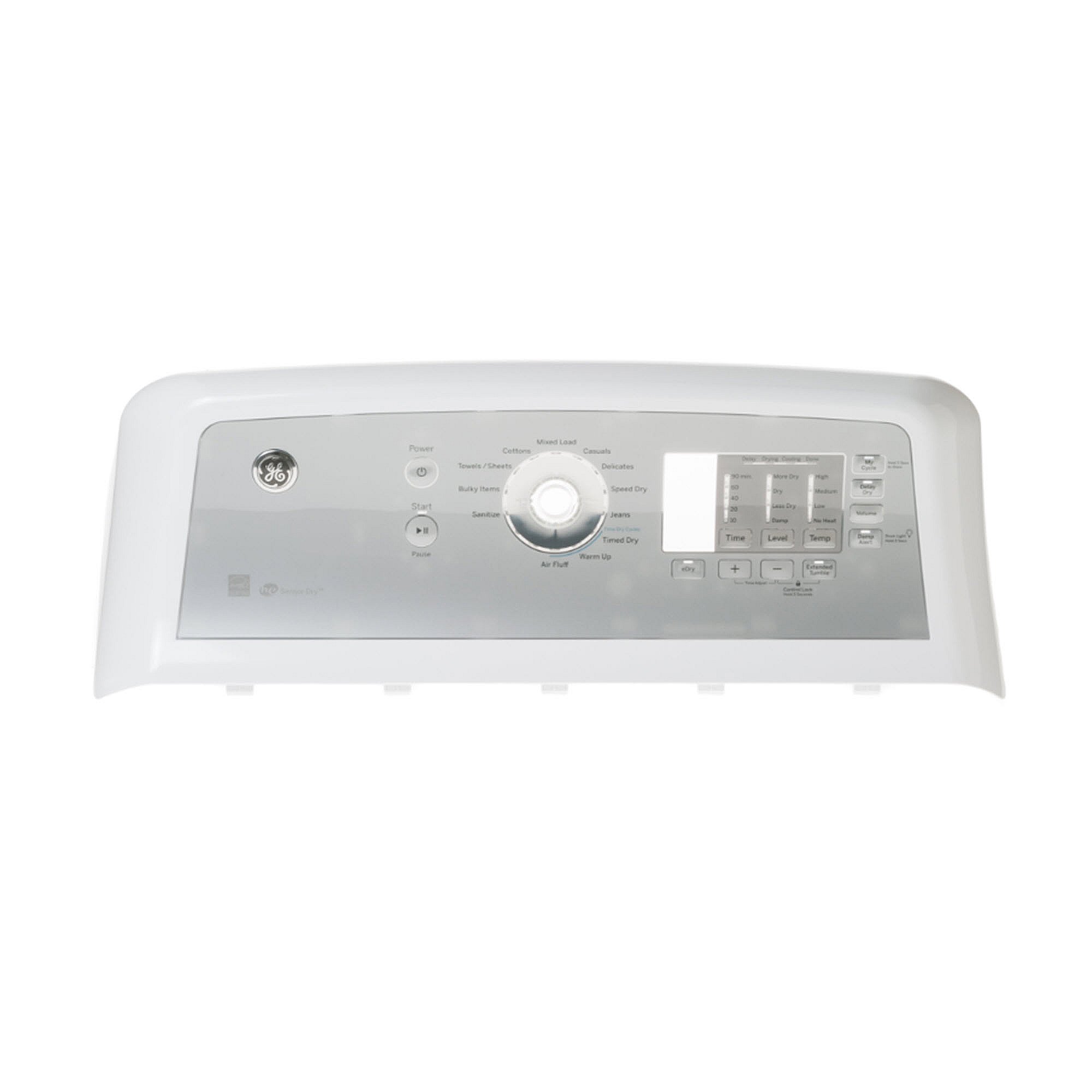 GE Part #we03X23885, Dryer Backsplash Assembly | 28.40 x 13.00 x 11.70