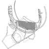 Dryer Lint Screen Housing And Drum Bearing Assembly WE03X25275