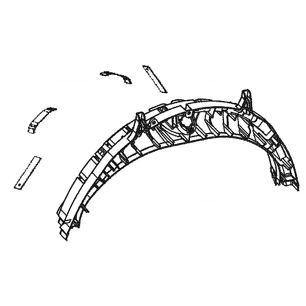 Part #we03X25314, Dryer Drum Bearing Kit / 29.30 x 12.60 x 6.50