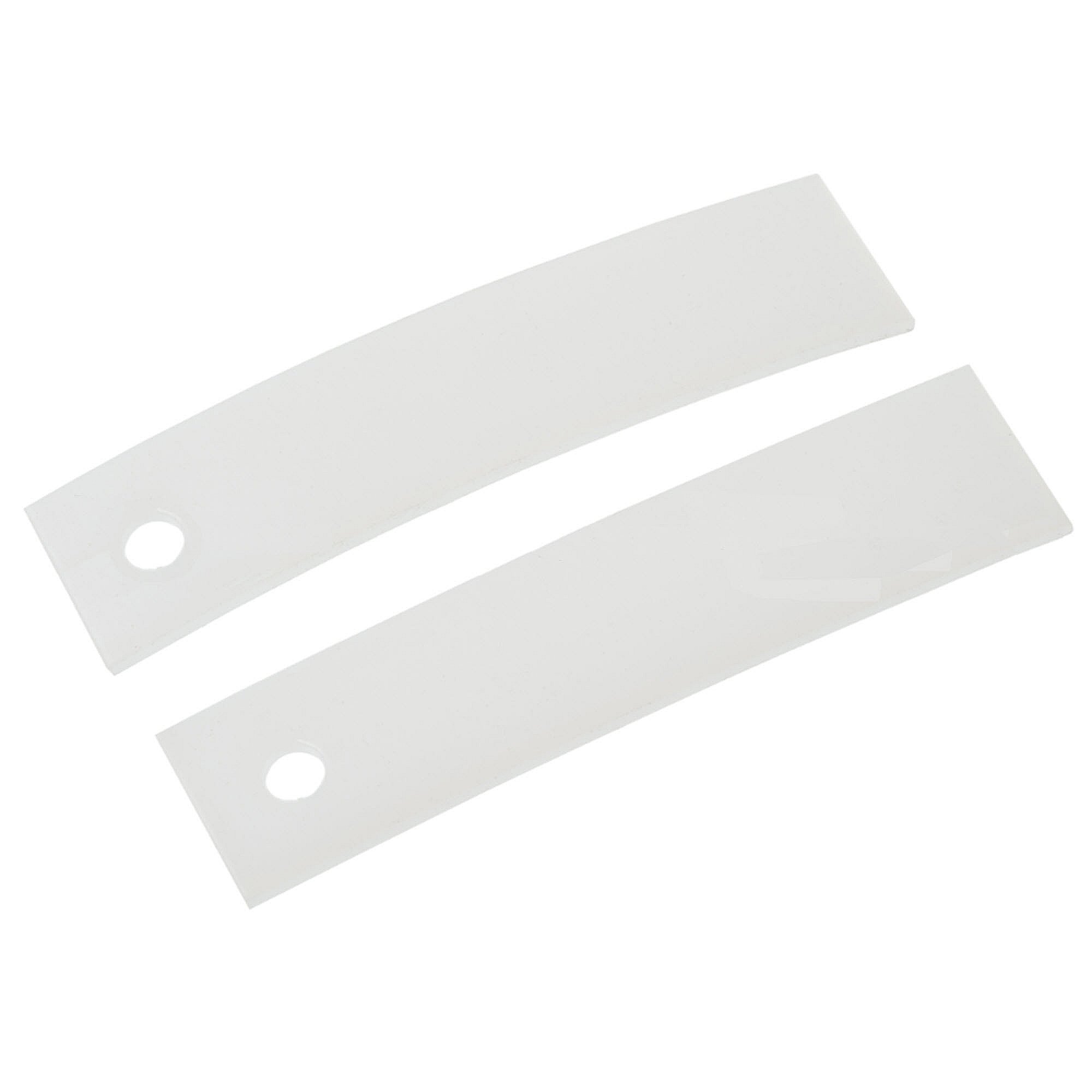 Part #we03X37318, Dryer Front Bearing Drum Slide White 2-Pack