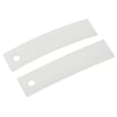 Dryer Front Bearing Drum Slide White 2-Pack