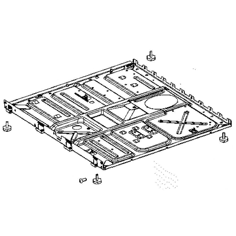 Part #we04X25158, Chassis And / 30.70 x 30.80 x 5.10