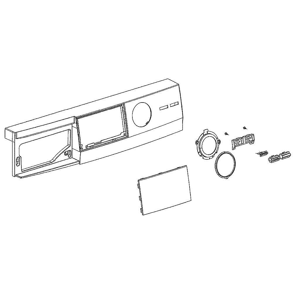 Photo of GE Part #we04X26335, Control Pane from Repair Parts Direct