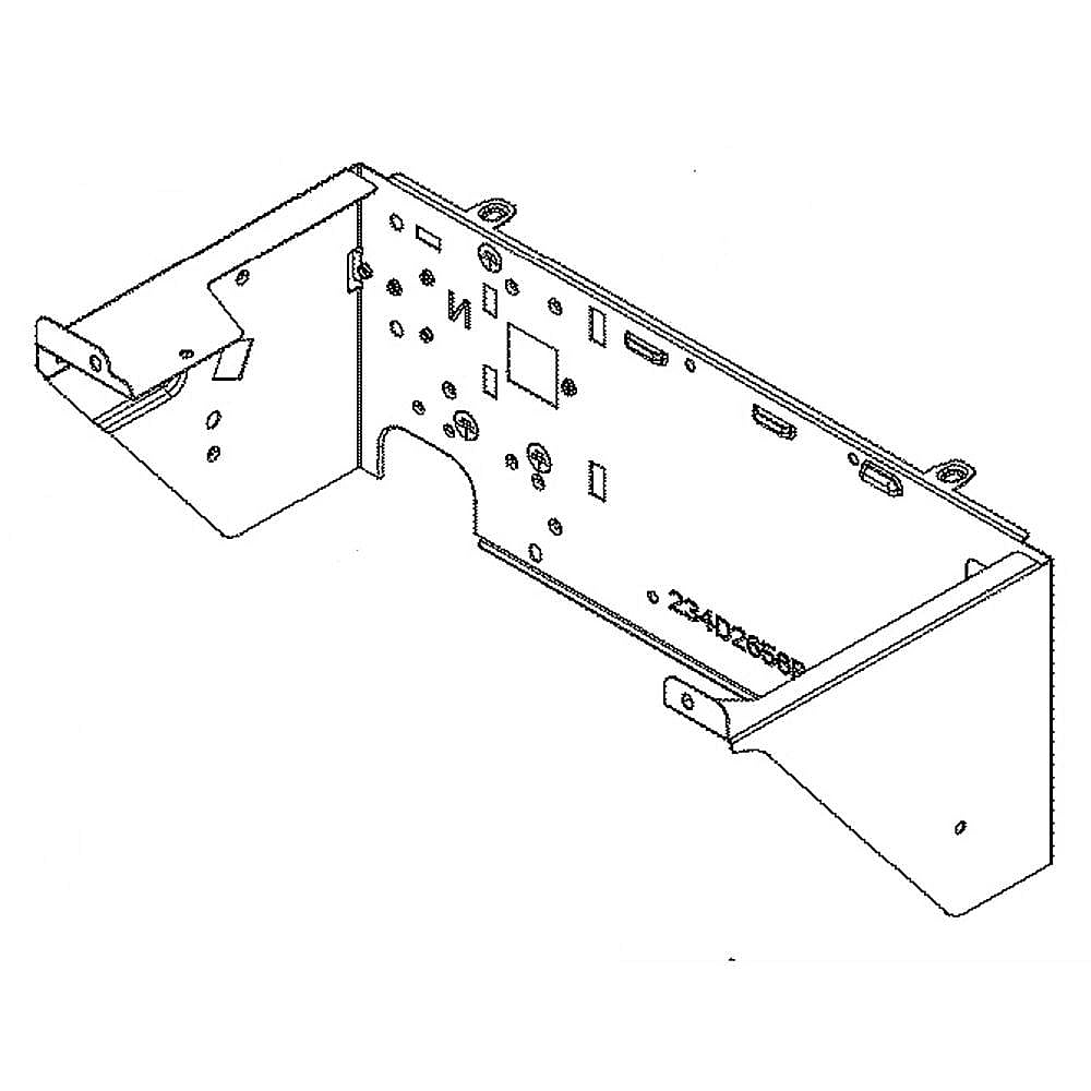 Part #we04X27287, Enclosure Bo / 19.20 x 12.90 x 10.60