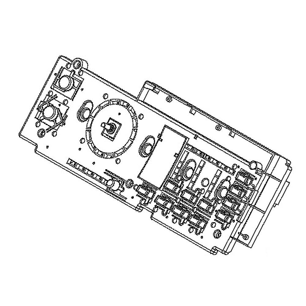 GE Part #we22X35978, Dryer Electronic Control Board