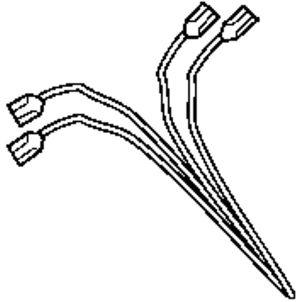 GE Part #we08X10074, Laundry Center Dryer Door Switch Harness | 8.00 x 7.50 x 0.80