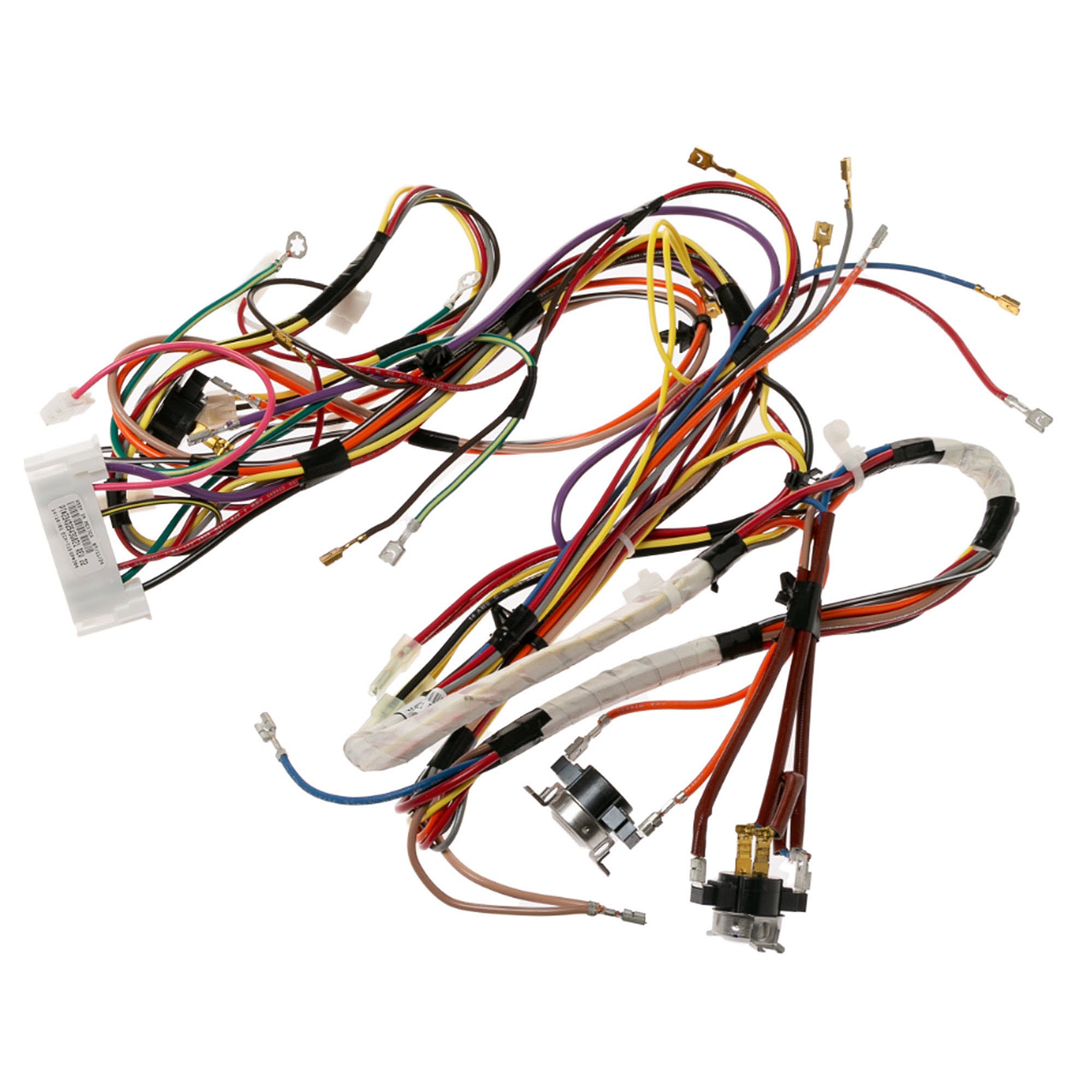 Part #we08X38318, Ge Main Harness Electric Tl Dryer 74