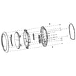 Door Assembly for GE GFDS150ED1WW - Part WE10M10001