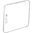 Out Panel for GE DDSR475ET2AA - Part WE10M96