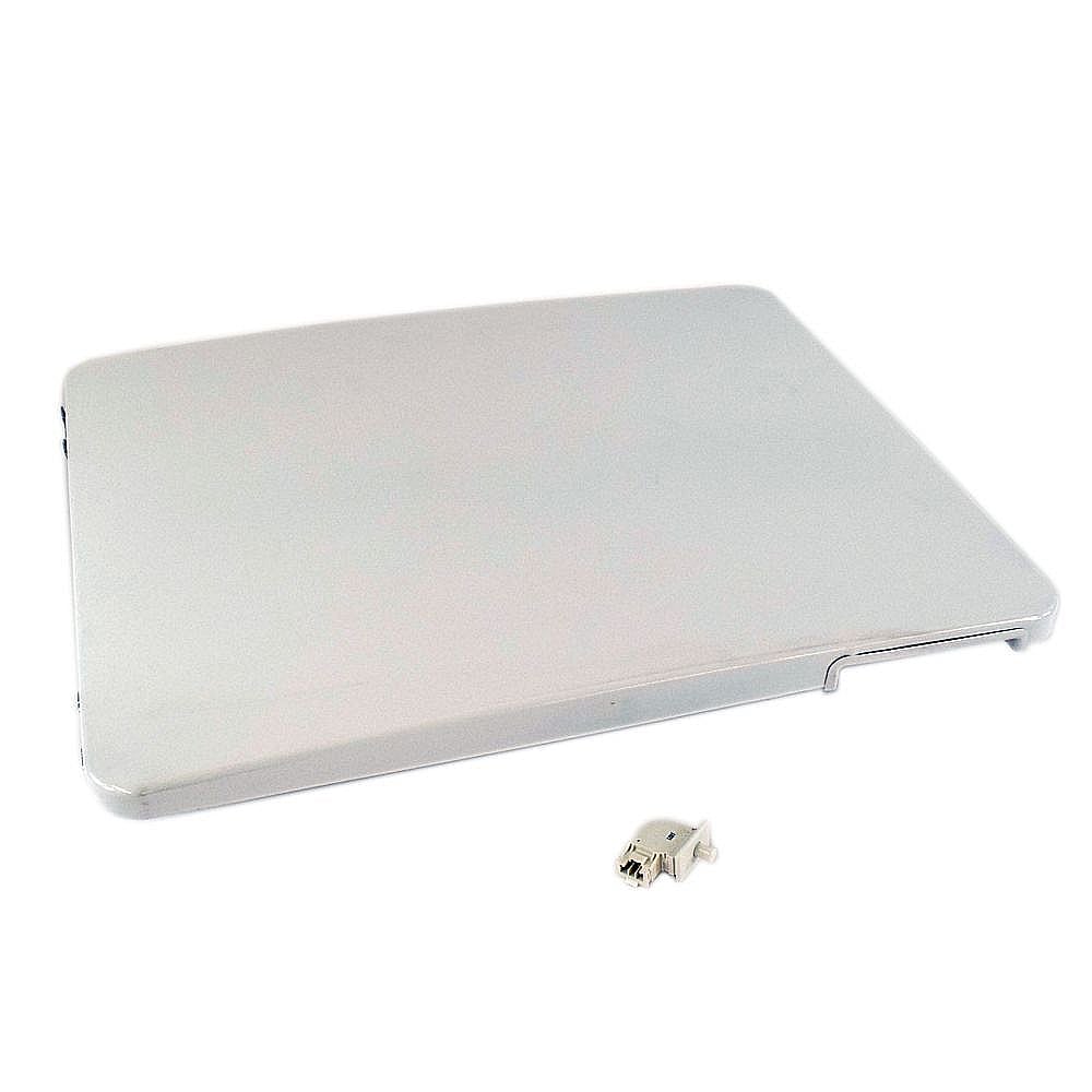 Part #we10X26855, Dryer Door Assembly (White) (Replaces We10X24557) / 27.20 x 25.40 x 7.20