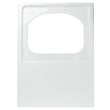 Front Panel White for GE GTD84GCSN1WS - Part WE10X29561