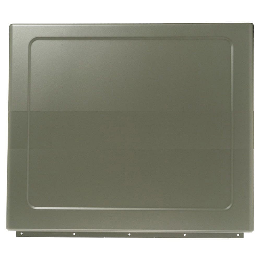 Part #we10X30586, Dryer Top Panel (Satin Nickel) / 1.00 x 1.00 x 1.00