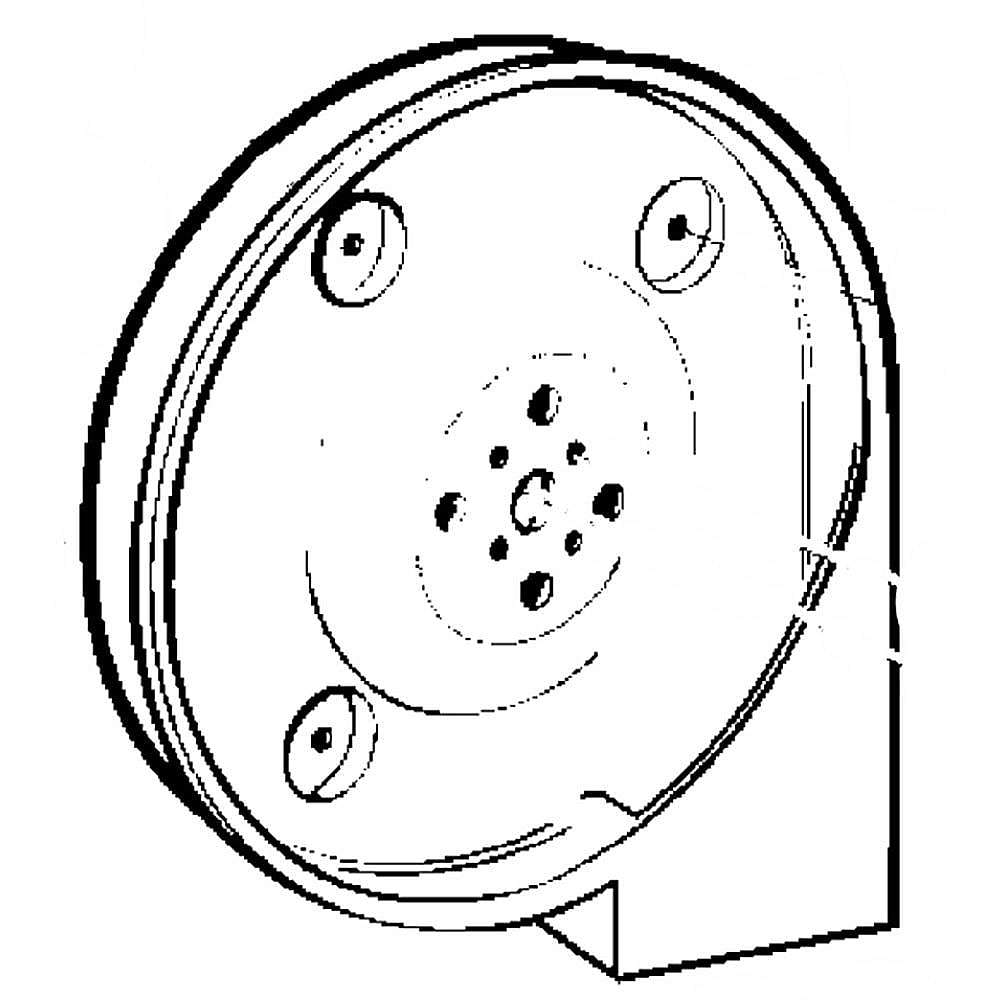 GE Part #we11X20712, Gas Diffuser | 23.20 x 22.90 x 5.10