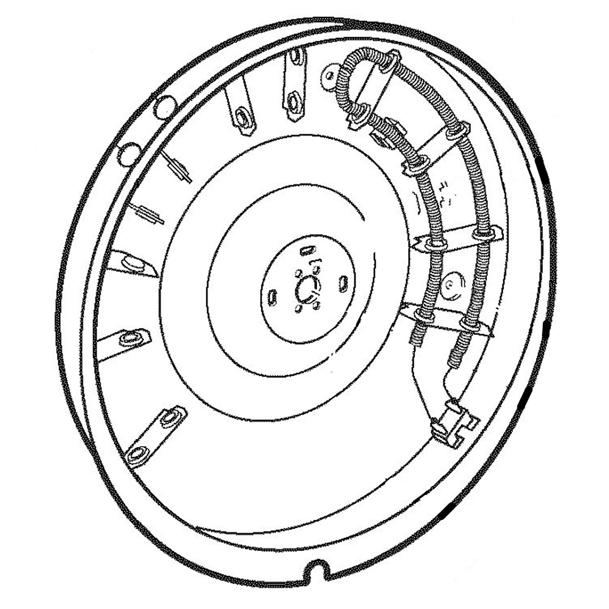 Part #we11X33138, Heater Coil