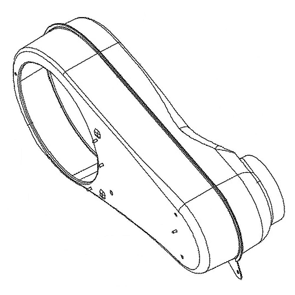 Part #we13X28716, Blower Motor Cover