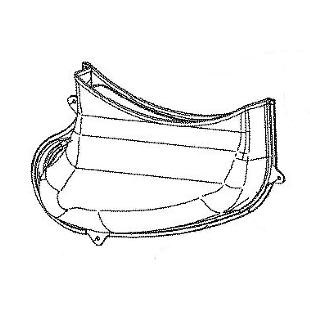Part #we13X28735, Front Air Duct