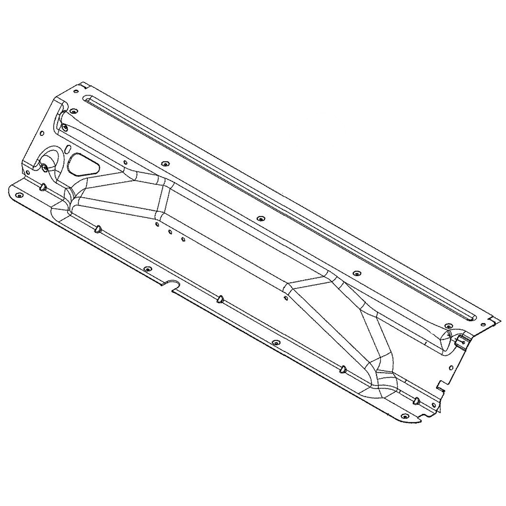 Photo of Part #we13X29585, Control Pane from Repair Parts Direct