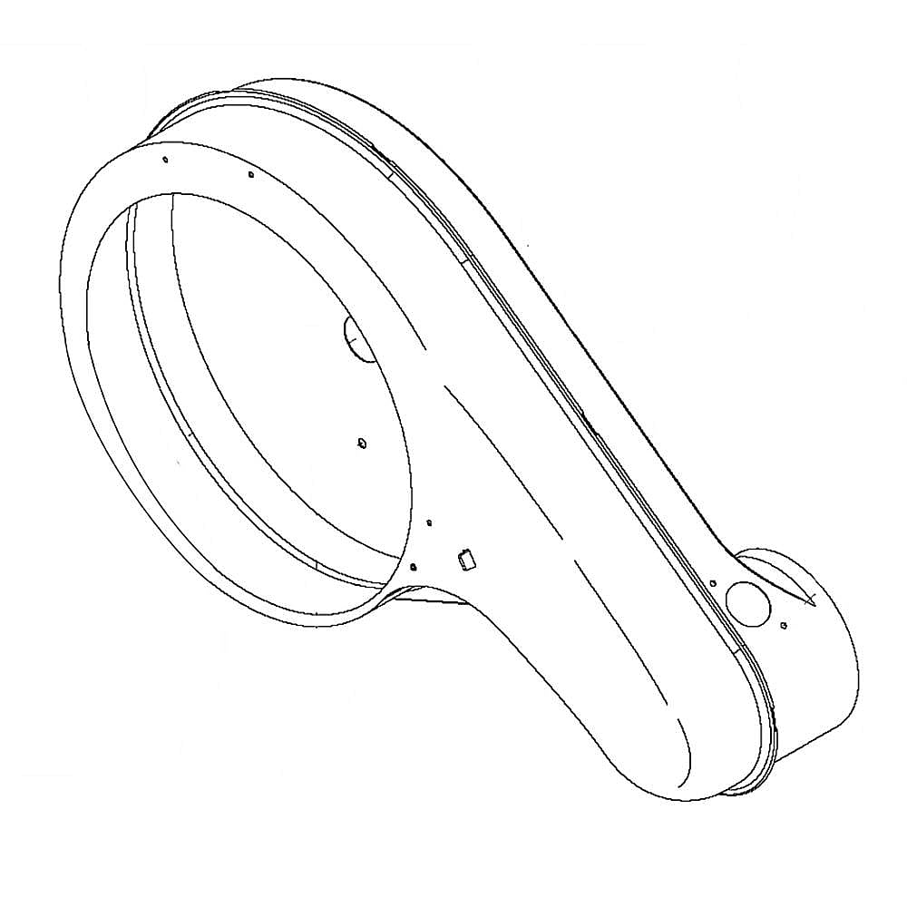 Part #we14X20691, Fan Scroll / 19.00 x 11.90 x 5.20