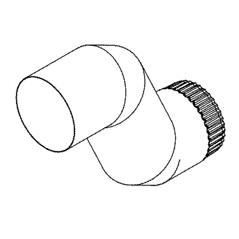 Part #we14X27556, Duct Exhaust / 1.00 x 1.00 x 1.00