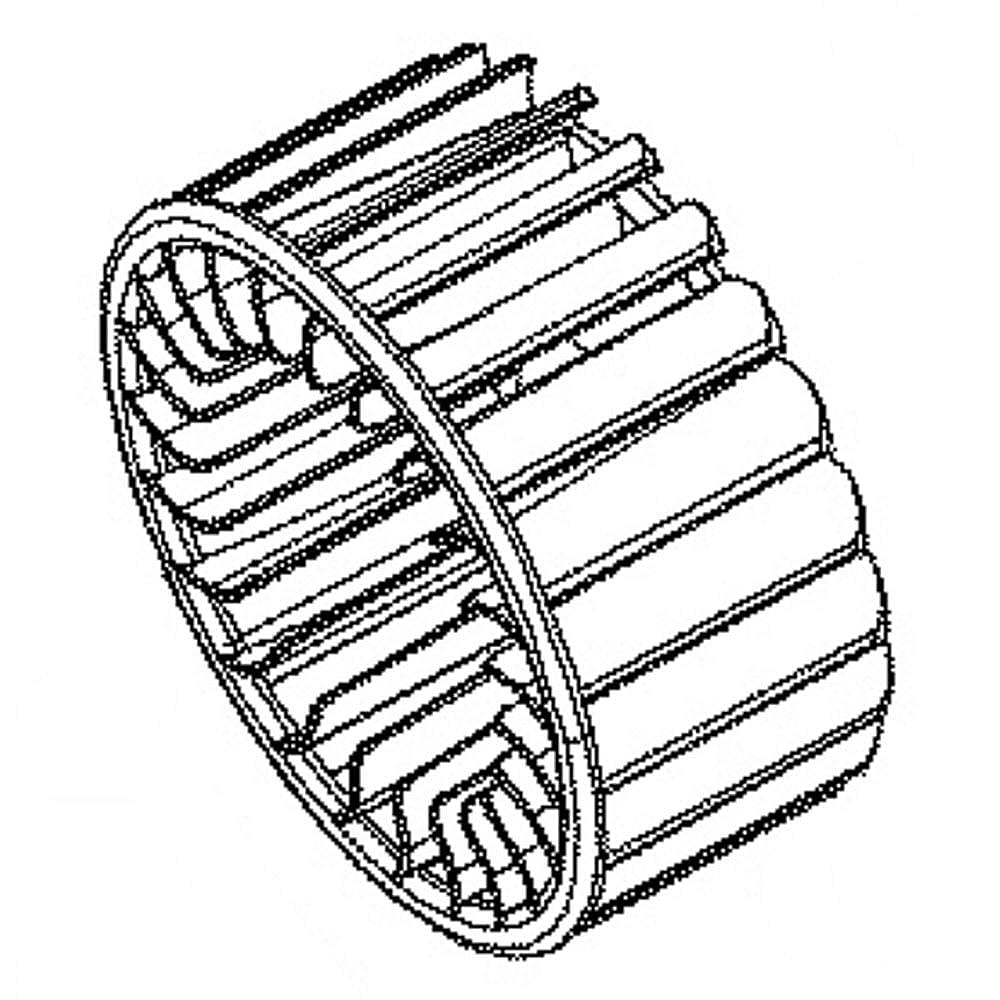 Part #we16X28729, Blower Fan / 13.25 x 13.00 x 4.50