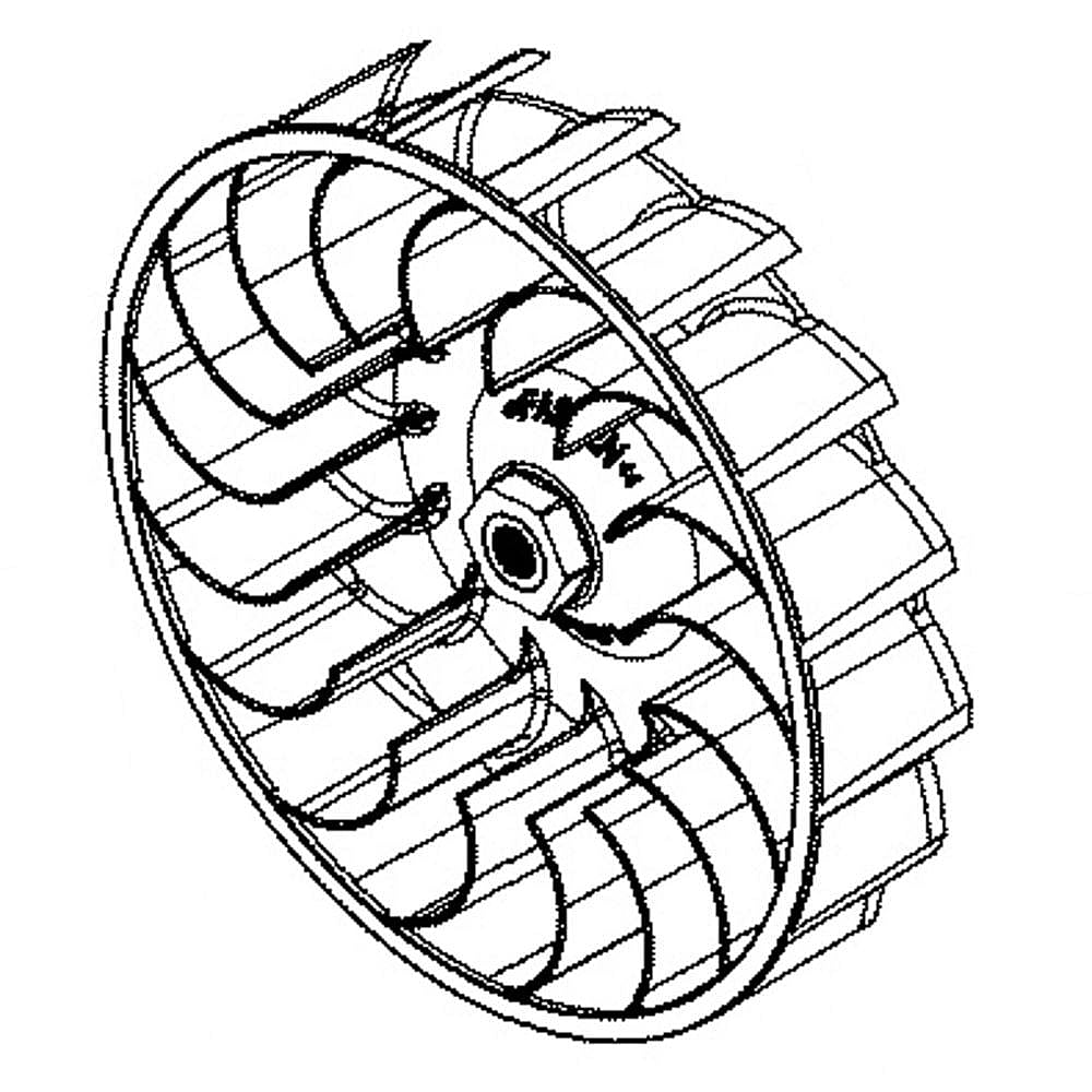 GE Part #we16X33977, Blower Wheel