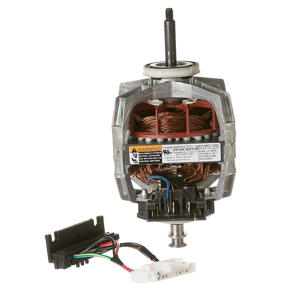 Part #we17X23463, Dryer Drive Motor Kit (Replaces We17M38) / 8.00 x 8.60 x 13.40