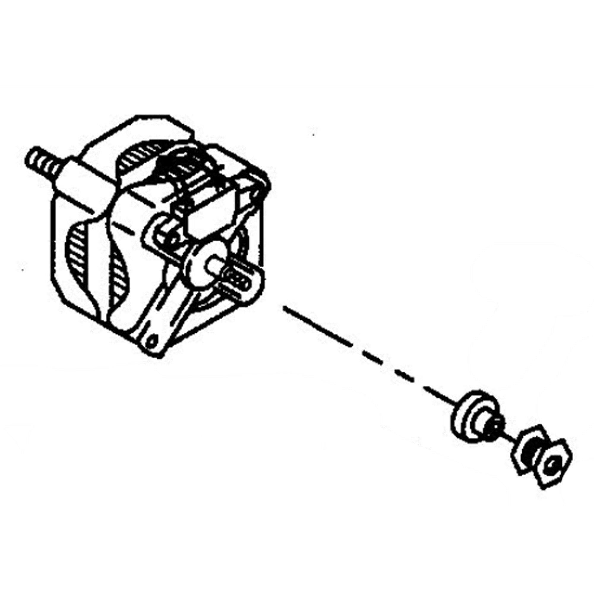 GE Part #we17X50, Motor Switch | 12.70 x 5.90 x 5.80