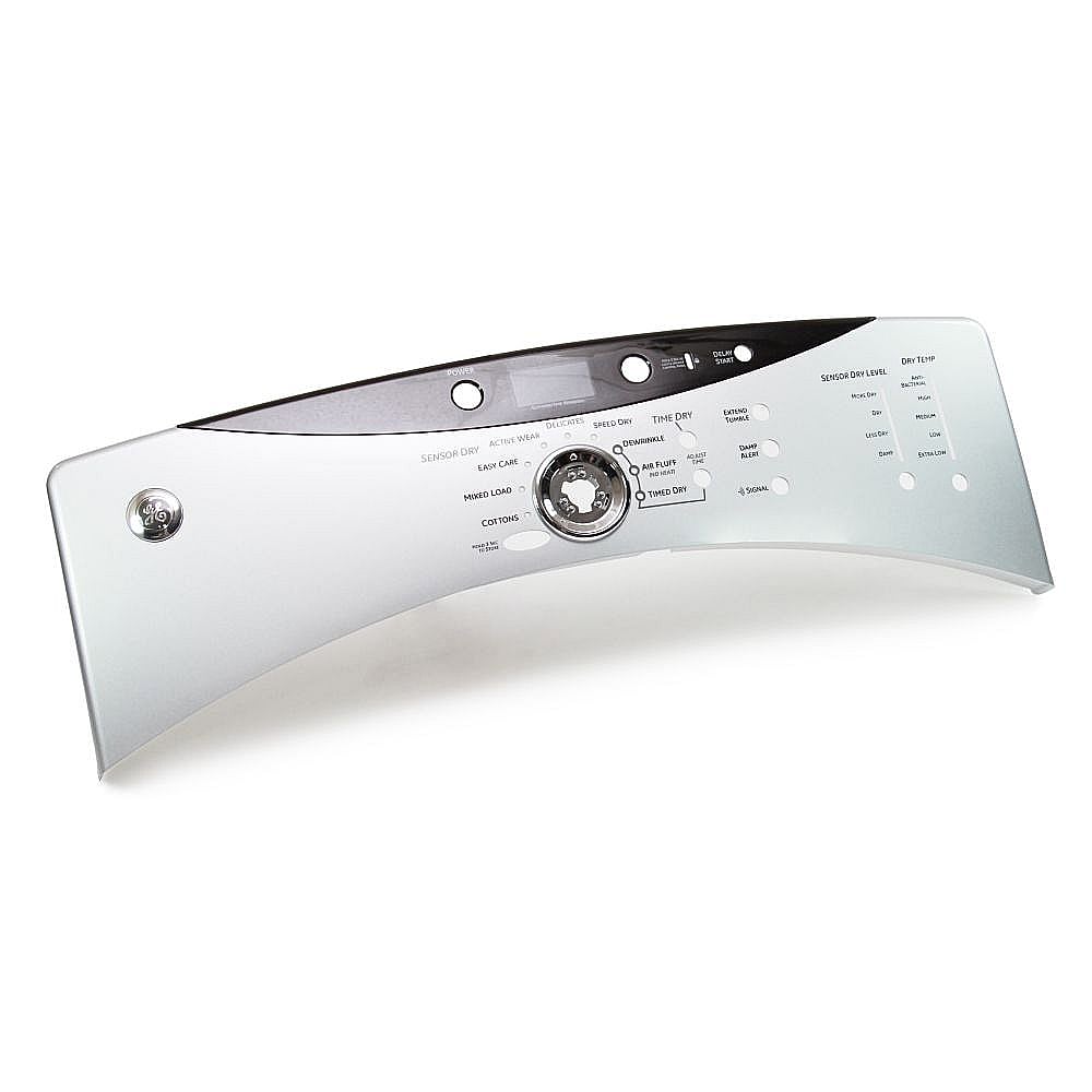 GE Part #we19M1593, Dryer Control Panel | 28.00 x 9.60 x 4.10