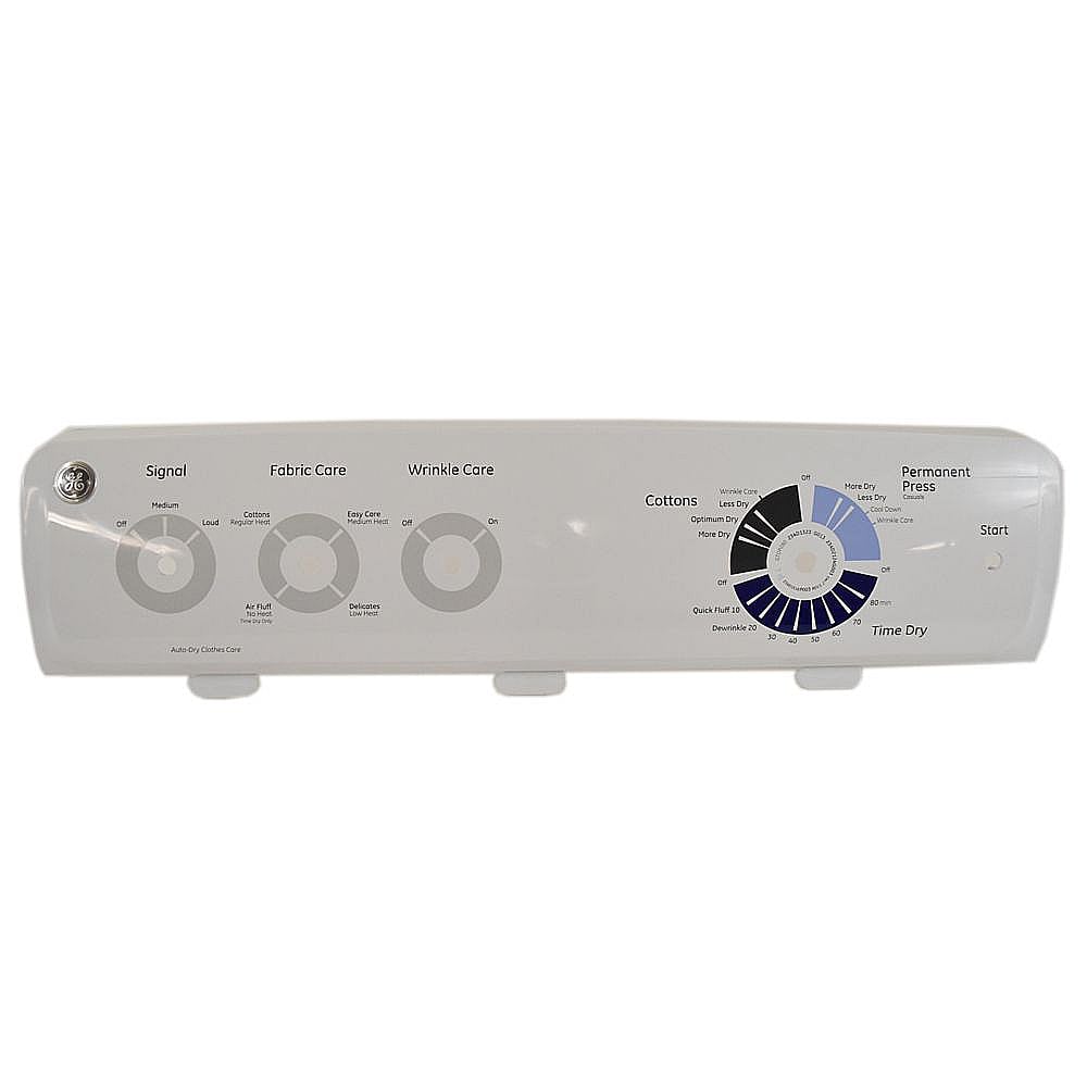 GE Part #we19X20573, Dryer Backsplash | 29.50 x 12.80 x 6.30