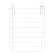 Dryer Drying Rack for GE DPSE810GG2WT - Part WE1M396