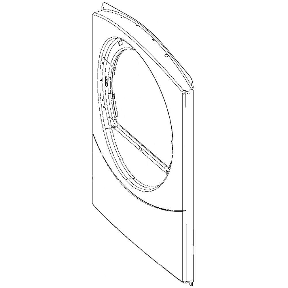 GE Part #we20M365, Front Panel | 35.20 x 28.80 x 5.80