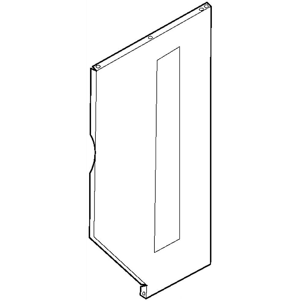 GE Part #we20X10093, Panel White | 43.50 x 25.20 x 4.20